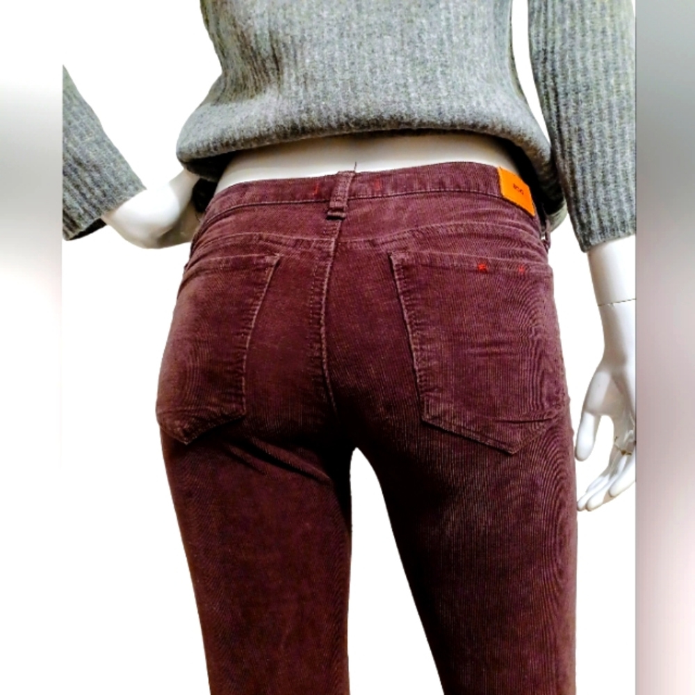 BDG Skinny Stretch Purple/Wine Corduroy Pants